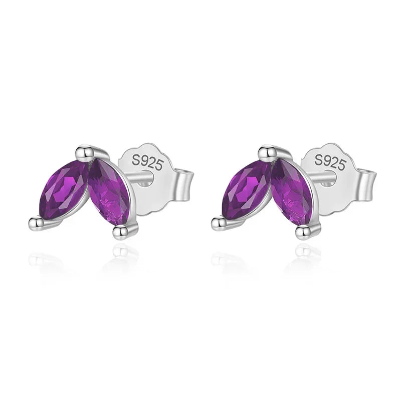 Aretes Marquesa con Zirconia de Color