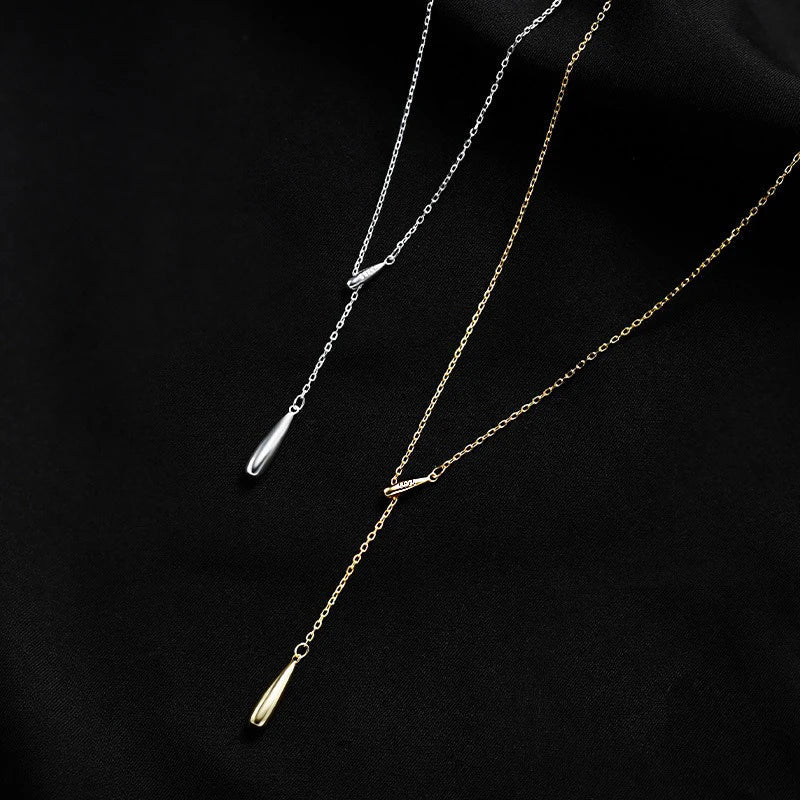 Collar en Y con Gota
