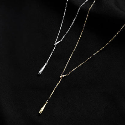 Collar en Y con Gota
