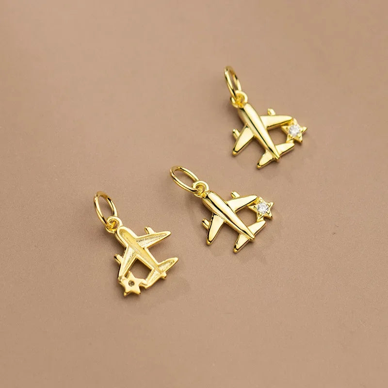 Dije Avión Brillante
