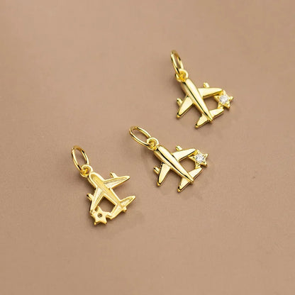 Dije Avión Brillante