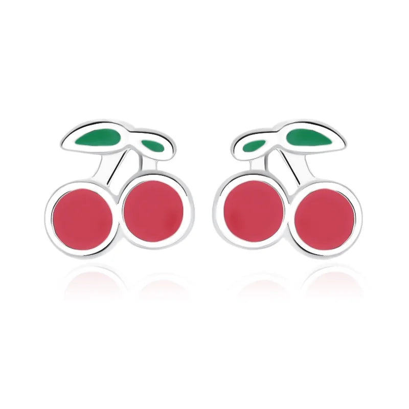 Aretes Cerecita con Zirconias