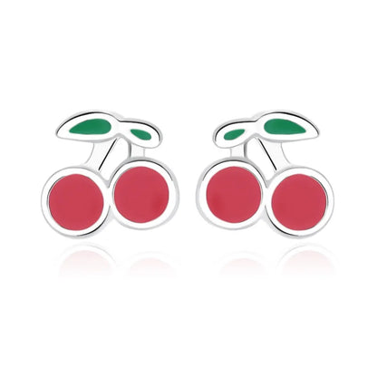 Aretes Cerecita con Zirconias