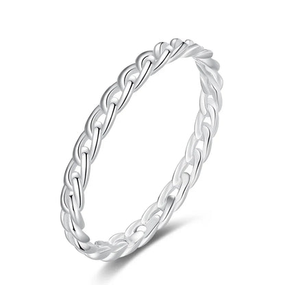Anillo Cadena Torzal