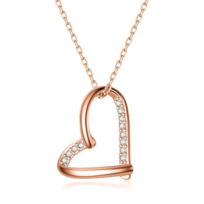 Collar Corazón Brillante