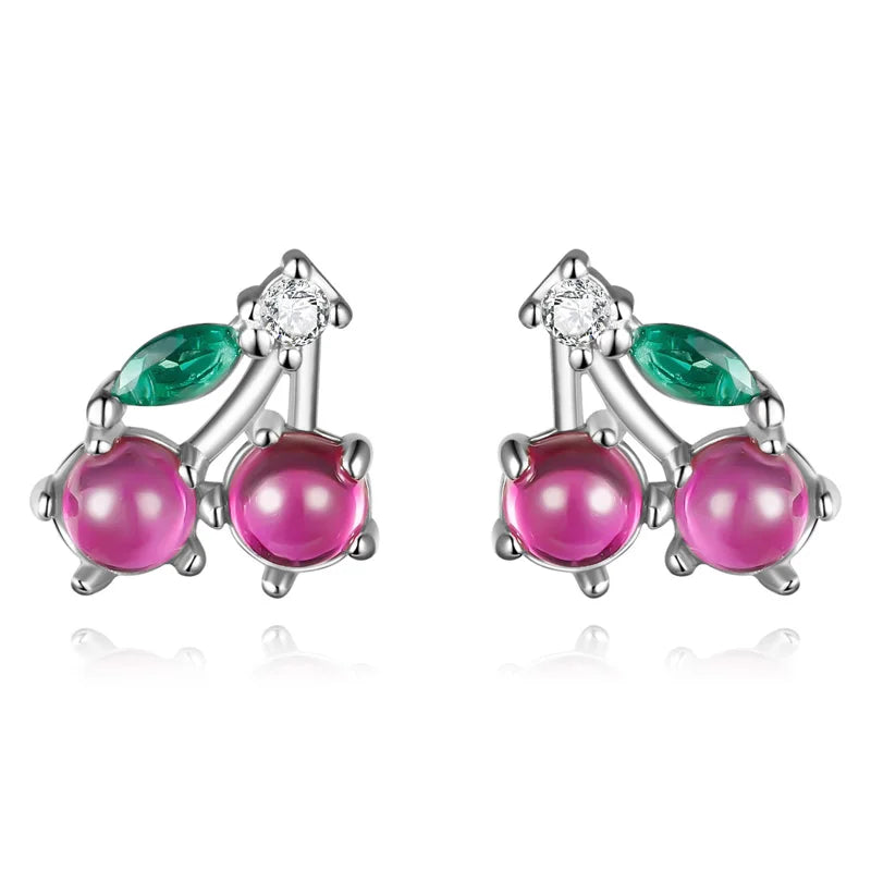 Aretes Cerezas Dulces