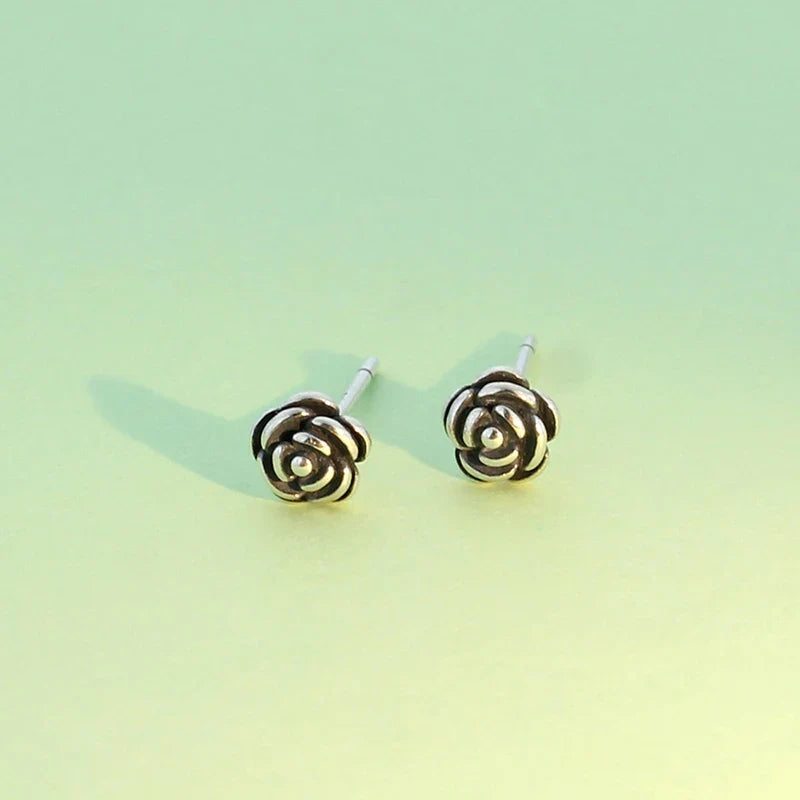 Aretes Mini Flor Vintage