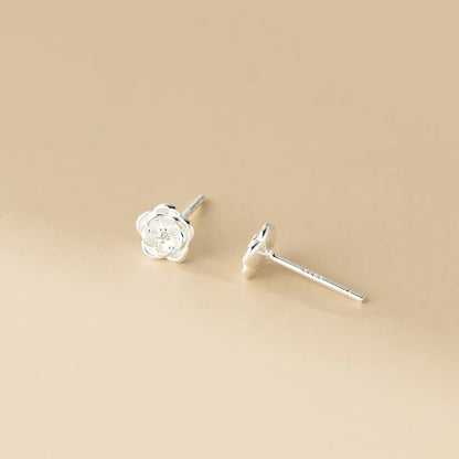 Aretes Flor de Camelia