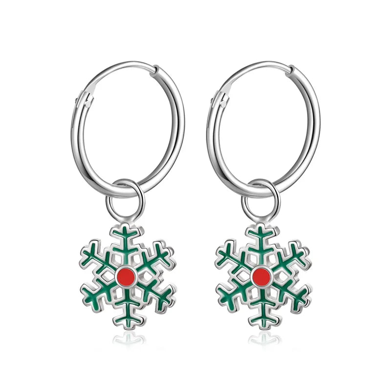 Aretes Navideños en Varios Diseños