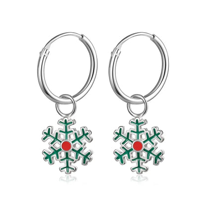 Aretes Navideños en Varios Diseños