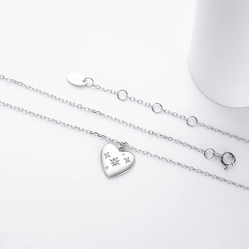 Collar con Dije de Corazón