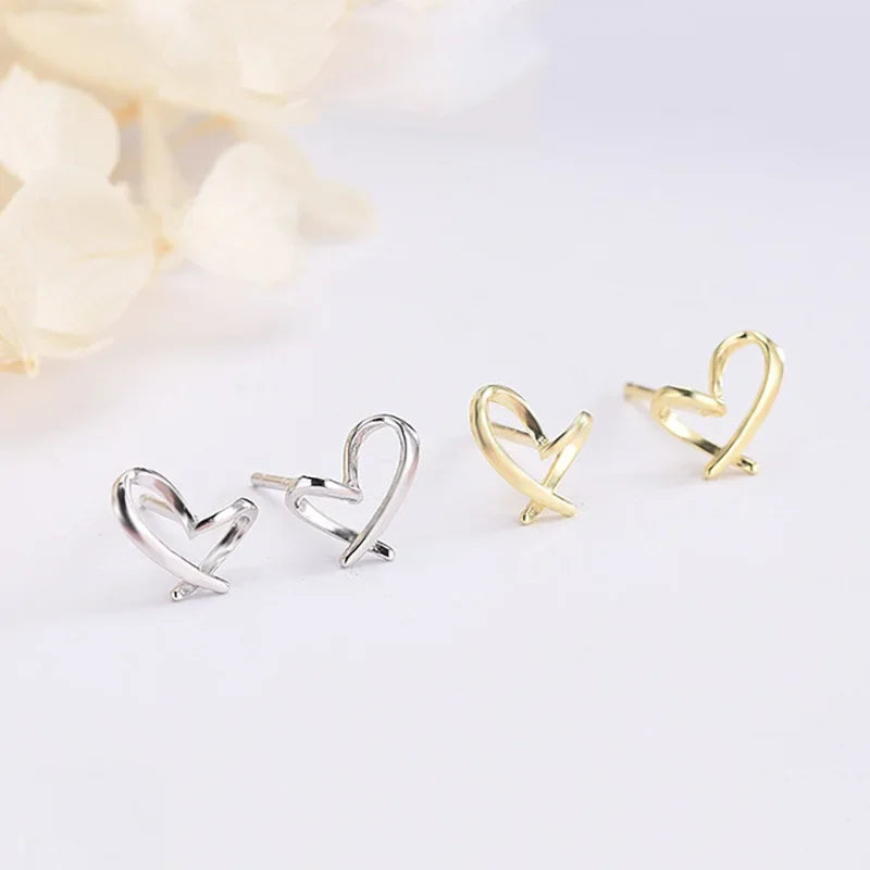 Aretes Corazón Romántico
