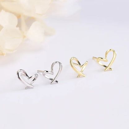 Aretes Corazón Romántico