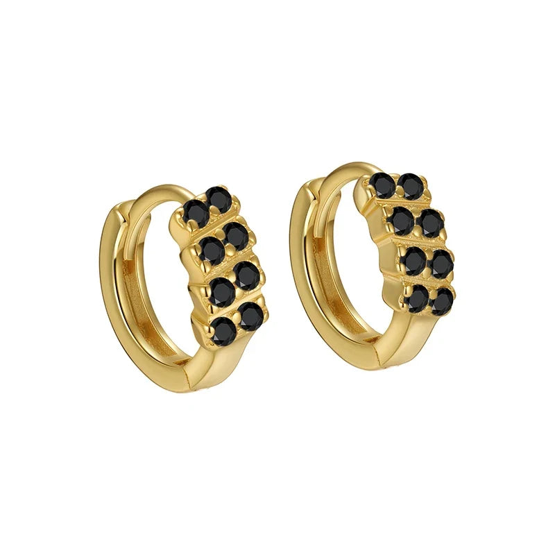 Arracadas con Zirconias de Colores