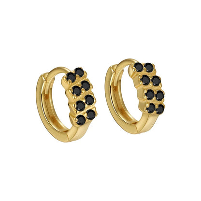 Arracadas con Zirconias de Colores