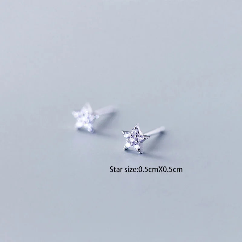 Aretes Cuadrado, Triángulo o Estrella