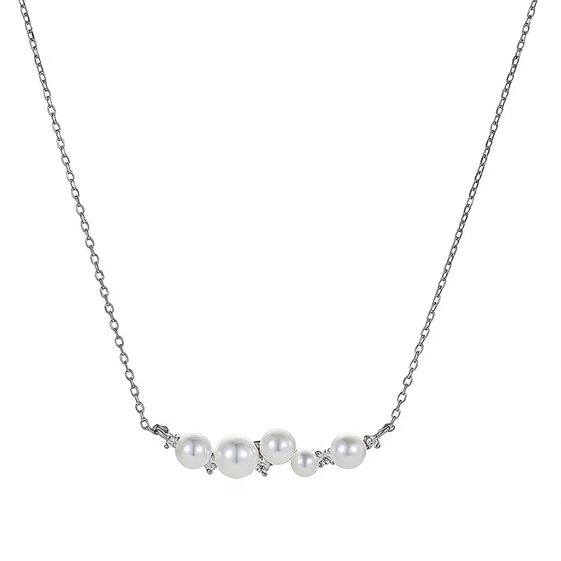 Collar de Perla y Zirconias