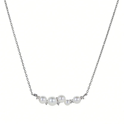 Collar de Perla y Zirconias