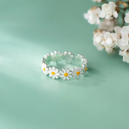 Anillo Flor Abierto