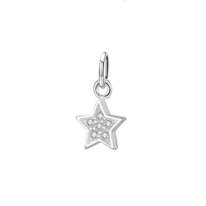 Dije Estrella Pavé en Tres Tonos