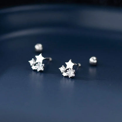 Aretes Estrella de Zirconia