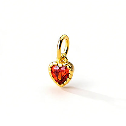 Dije Corazón con Zirconias