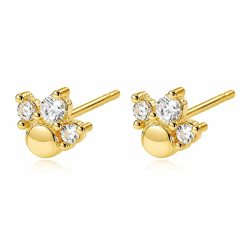 Aretes Minimalistas con Garras