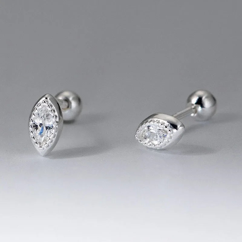 Aretes Zirconia Corte Marquesa