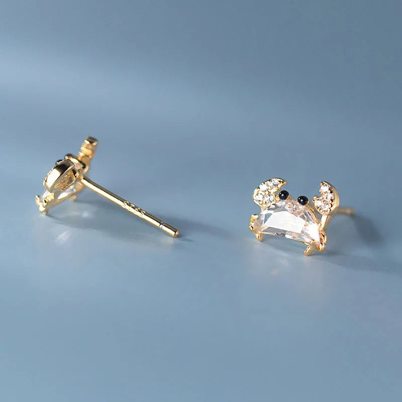 Aretes Cangrejo en Cuatro Estilos
