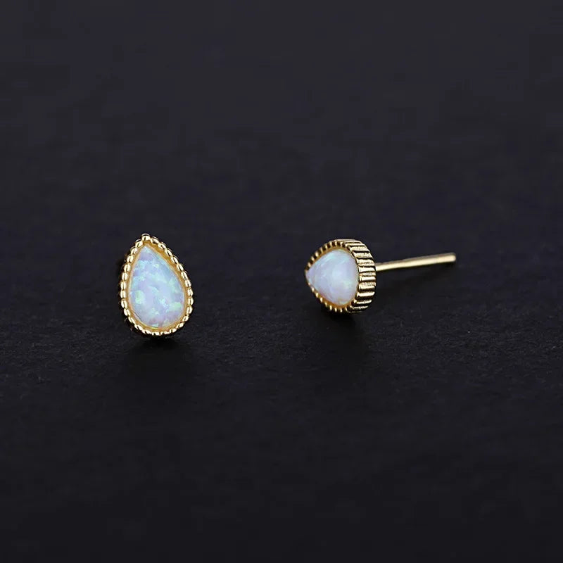 Aretes Gota de Ópalo