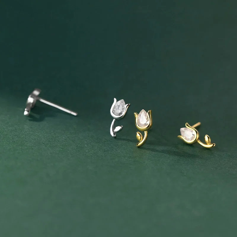 Aretes Tulipán