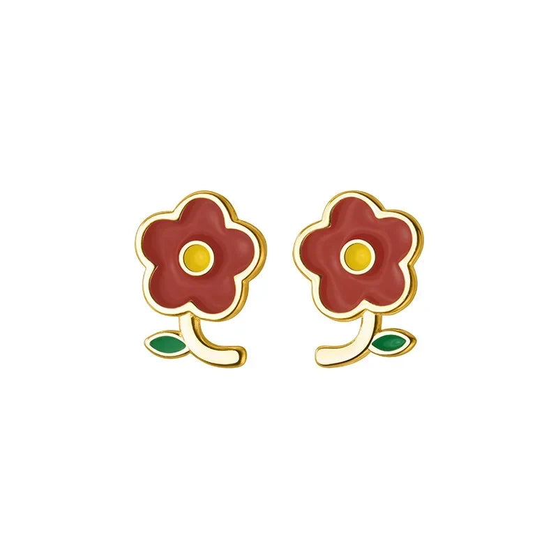 Aretes Flor Delicada