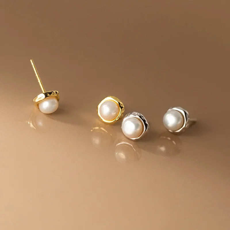 Aretes Perla de Agua Dulce