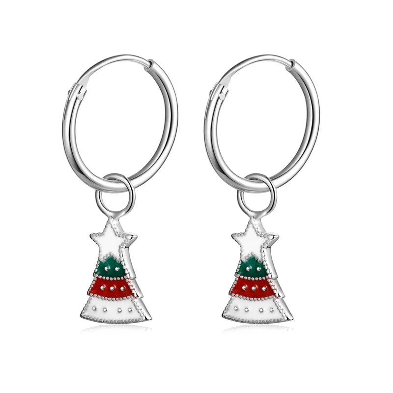 Aretes Navideños en Varios Diseños