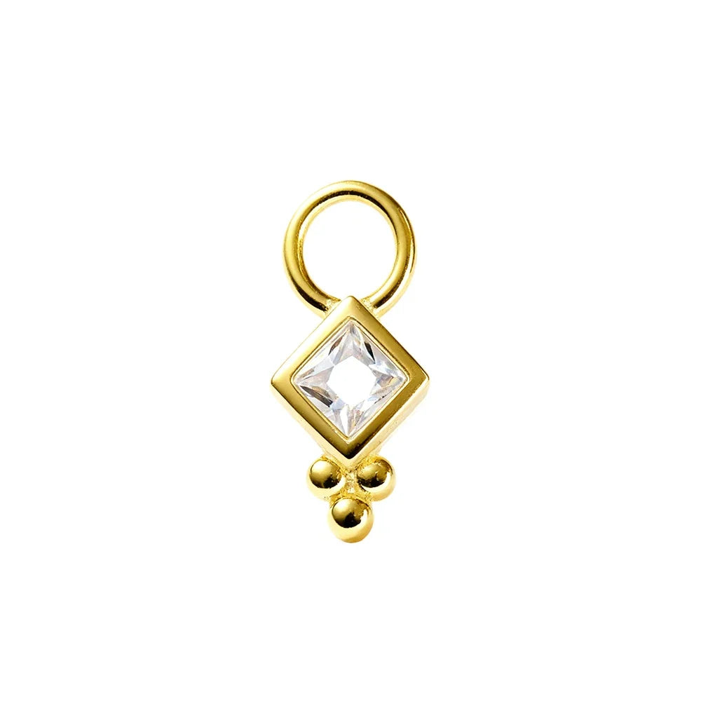 Dije Estrella con Piedra de Color