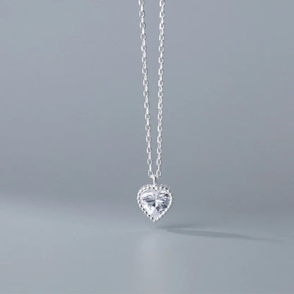 Collar Piedra en Forma de Corazón