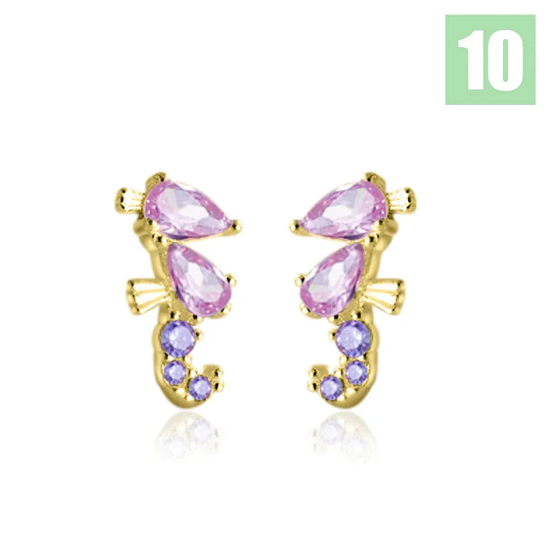 Aretes Animales Marinos
