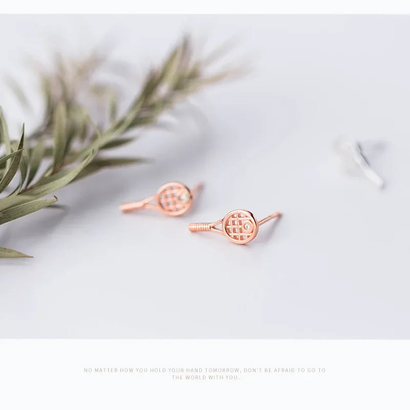 Aretes Raqueta de Tenis