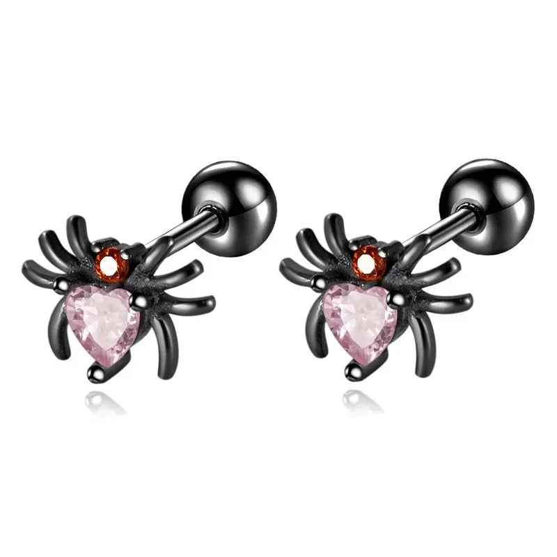 Aretes Araña con Zirconias
