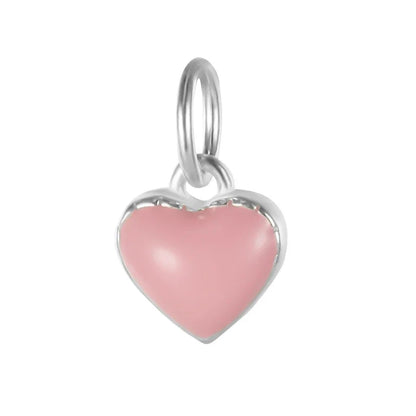 Dije Corazón Rosa