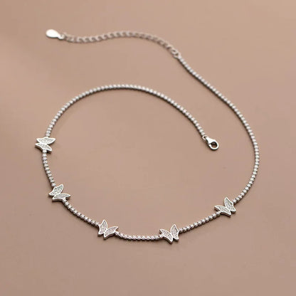 Juego Mariposa con Zirconias
