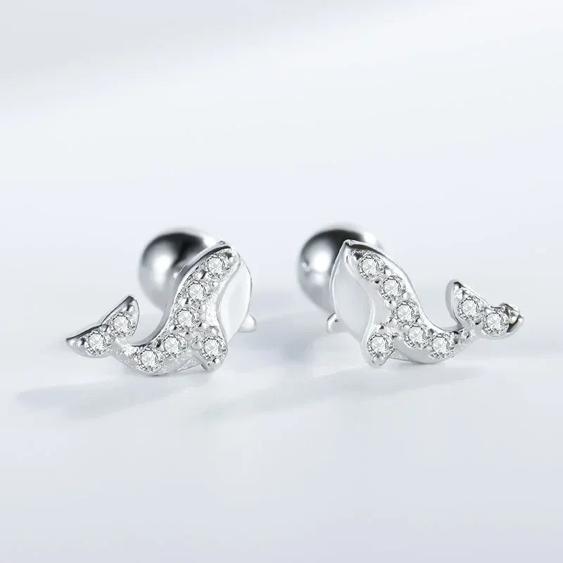 Aretes Pez y Ballena