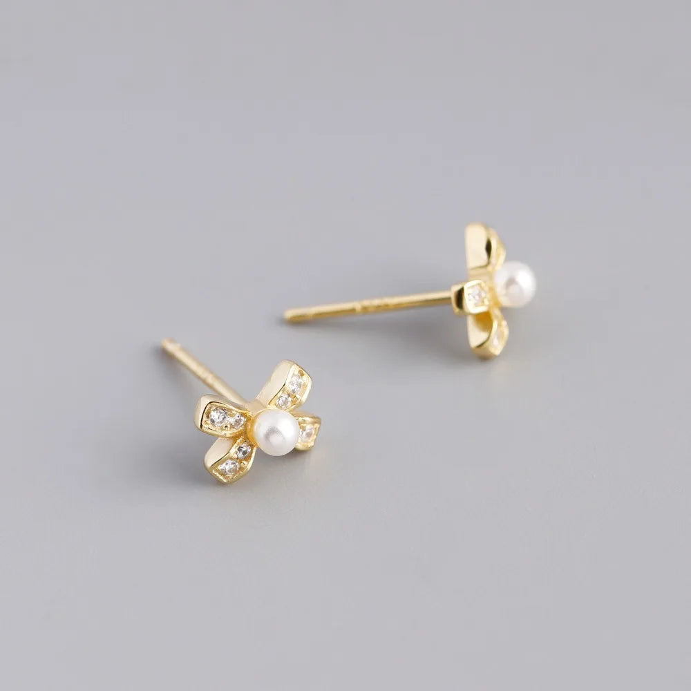 Aretes Moño