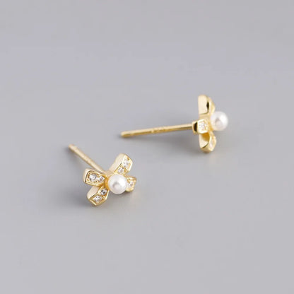 Aretes Moño