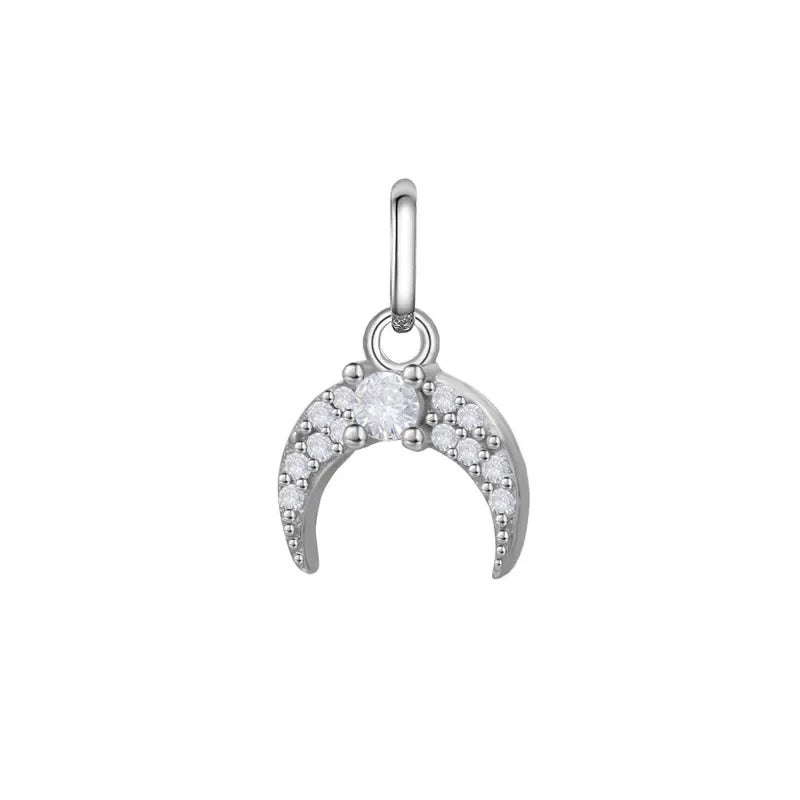 Dije Luna Tierna con Zirconia
