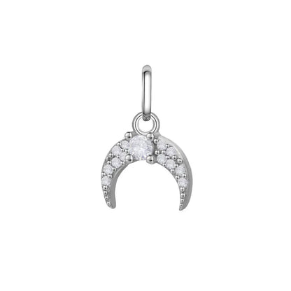 Dije Luna Tierna con Zirconia