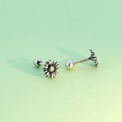 Aretes Margarita con Cierre de Rosca