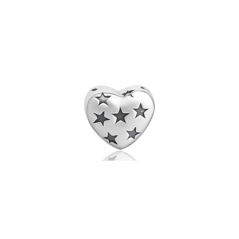 Dije Corazón con Estrellas