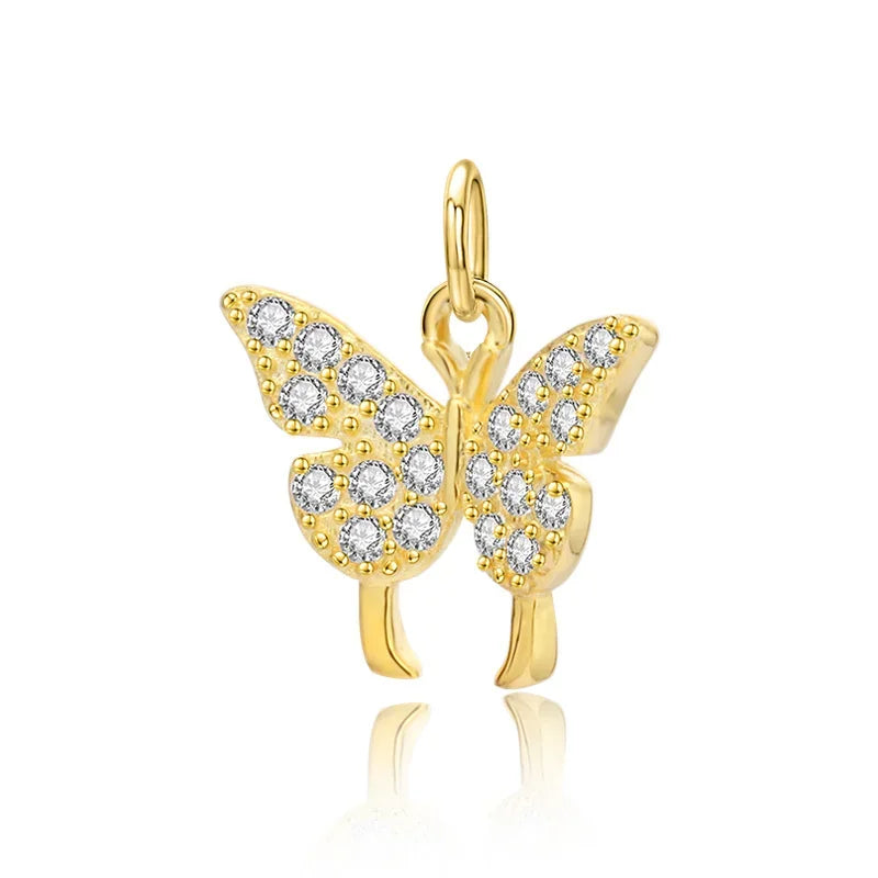 Dije Mariposa Brillante con Zirconia