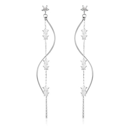 Aretes Largos Ondas y Estrellas